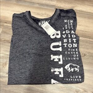 Buffalo Kids Gray Graphic T-Shirt